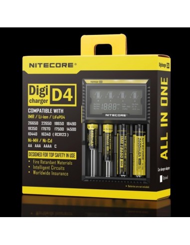 Chargeur Nitecore D4
