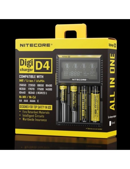 Chargeur Nitecore D4