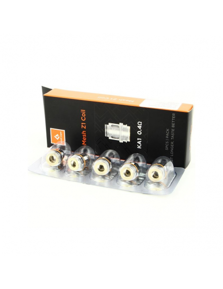 PACK DE 5 RÉSISTANCES MESH Z ZEUS GEEKVAPE